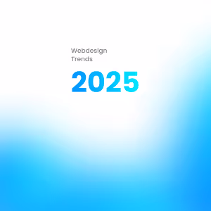 Modernes Webdesign-Konzept für 2025