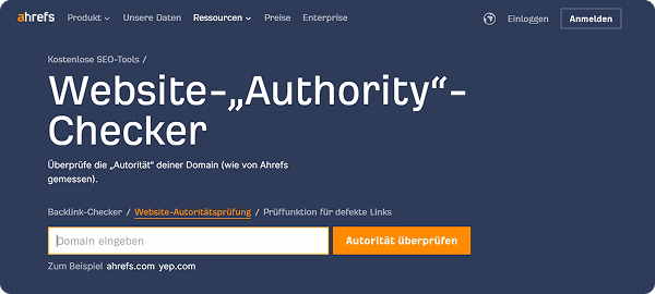 Ahrefs SEO Tool