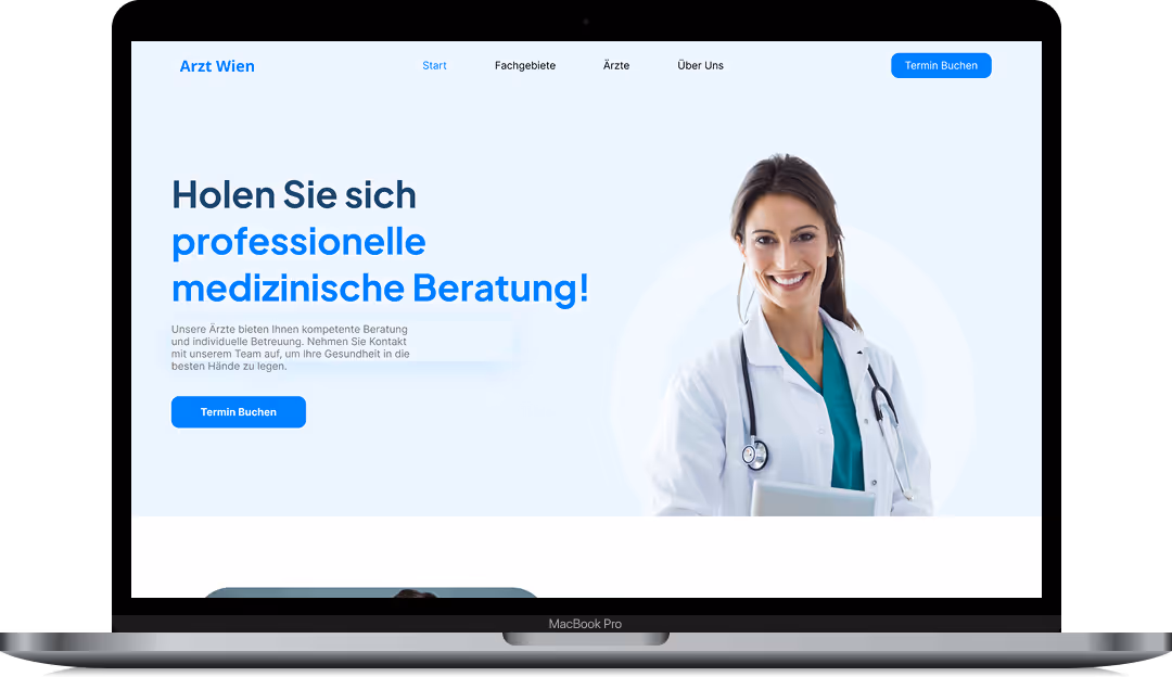 SEO-freundliches Webdesign Beispiel